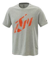 Bild von RADICAL SLICED TEE GREY MELANGE XS