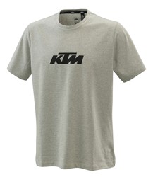 Zeige Details für PURE LOGO TEE GREY MELANGE XS Bild von PURE LOGO TEE GREY MELANGE XS
