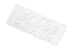 Zeige Details für LOGO STICKER WHITE Bild von LOGO STICKER WHITE