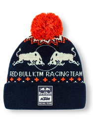 Zeige Details für RB KTM WINTER POM POM BEANIE Bild von RB KTM WINTER POM POM BEANIE