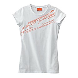 Bild von KTM - Girls Logo Tee White