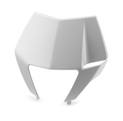 Zeige Details für SCHEINWERFERM. OBERTEIL WEISS Bild von SCHEINWERFERM. OBERTEIL WEISS