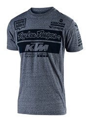 Zeige Details für TLD KTM TEAM TEE grau Bild von TLD KTM TEAM TEE grau
