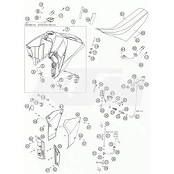 Zeige Details für SPOILER RECHTS ORANGE     05 Bild von SPOILER RECHTS ORANGE     05