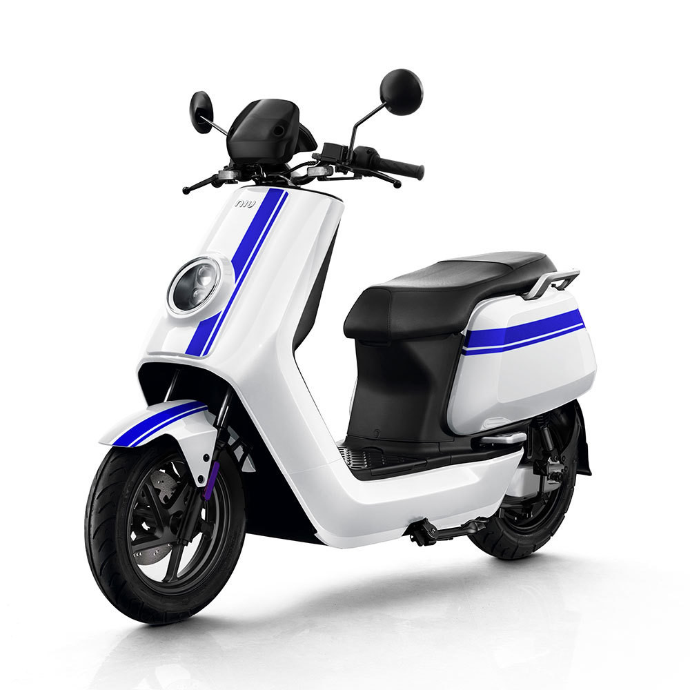 Aufkleber blau metallic für die NIU N1S | NGT | NPro