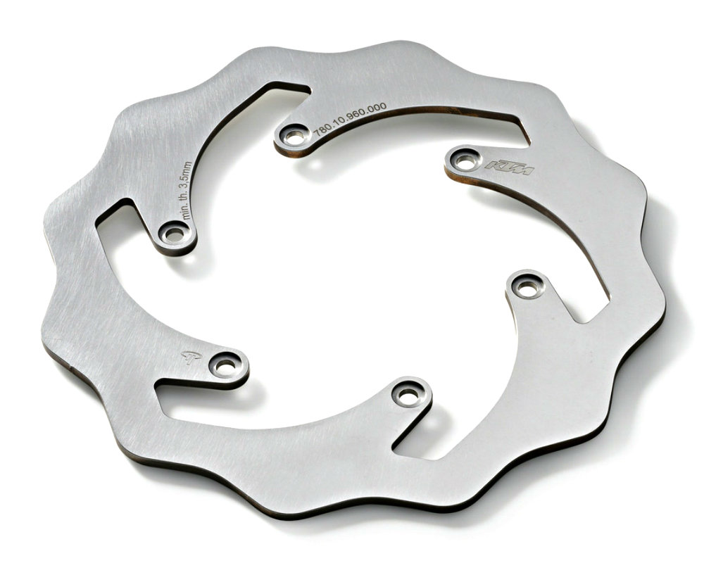 Bremsscheibe hinten voll