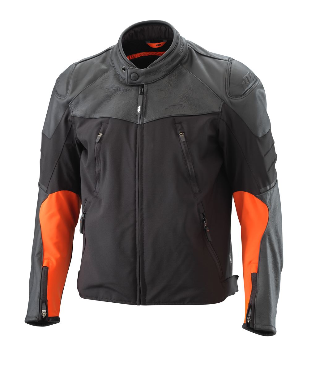TENSION LEATHER JACKET S
