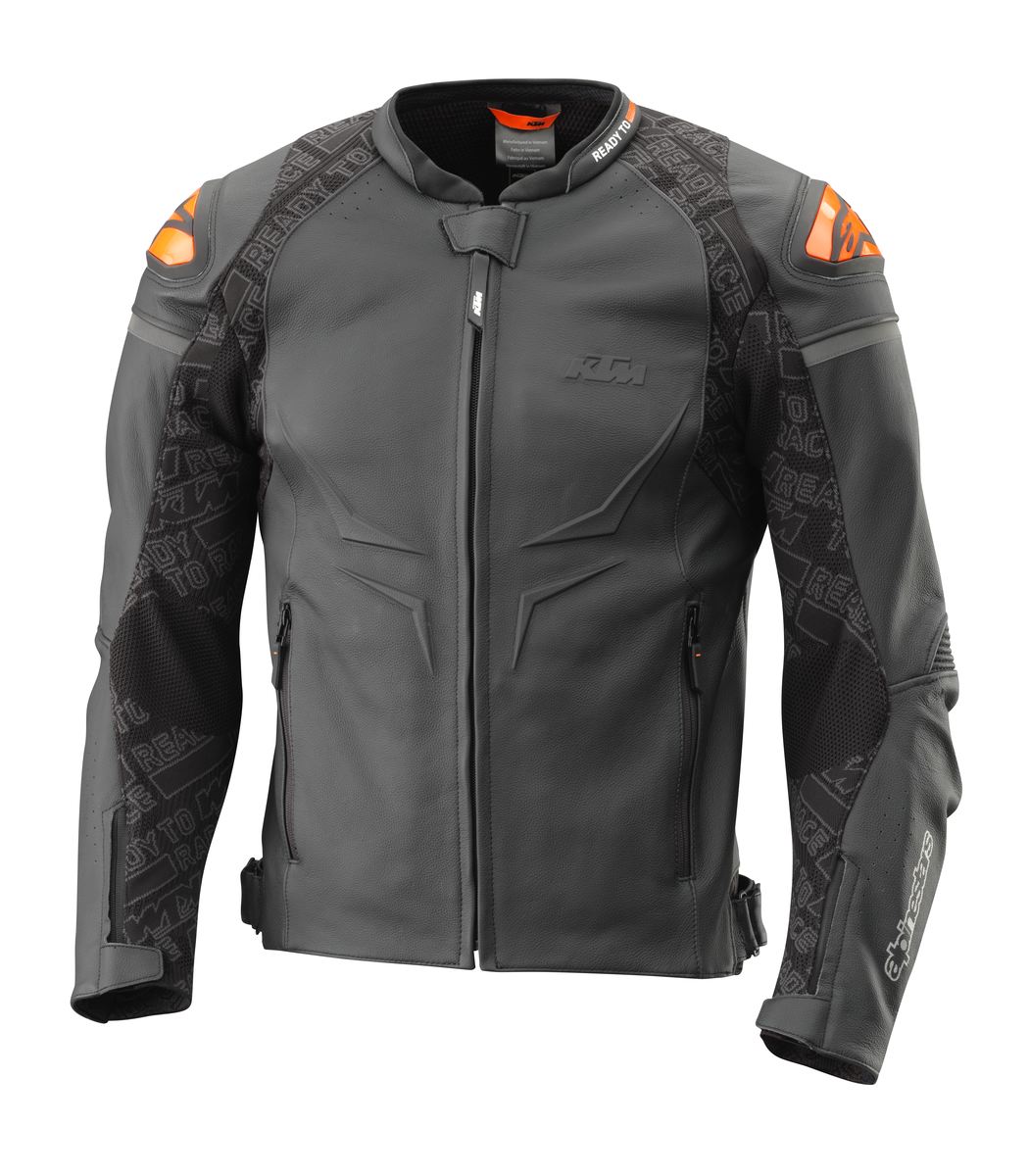 HELICAL LEATHER JACKET 48