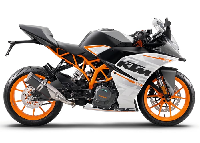 KTM RC 390 WHITE ABS
