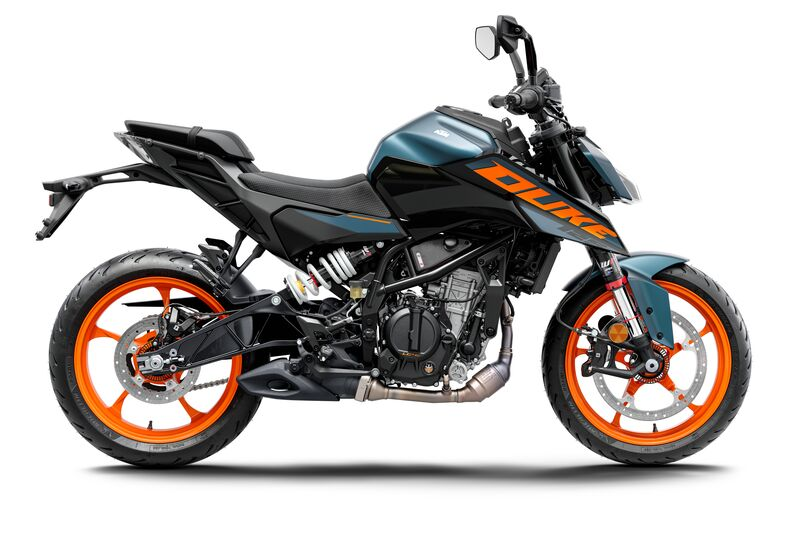 KTM 125 DUKE blue 2024