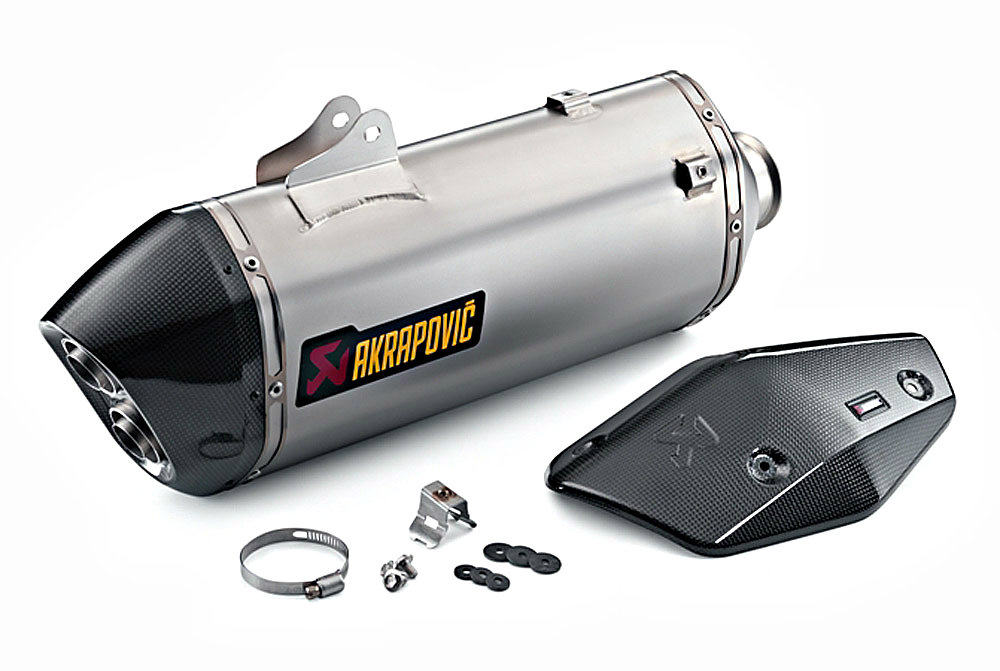 AKRAPOVIC Slip-On Enddämpfer