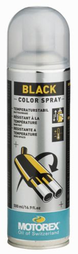 MOTOREX Kunststofflack schwarz 400ml