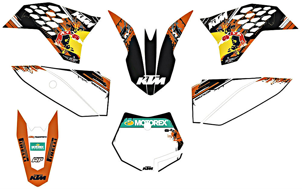 Bild von KTM FACTORY 50 GRAPHICS