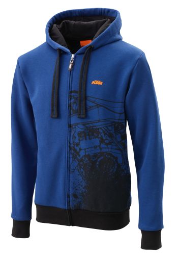 UNMATCHED ZIP HOODIE XS