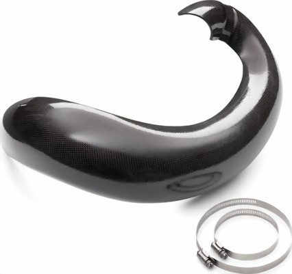 Karbon Auspuffschutz