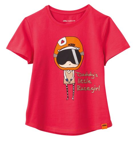 KIDS RACEGIRL TEE 104/XXS