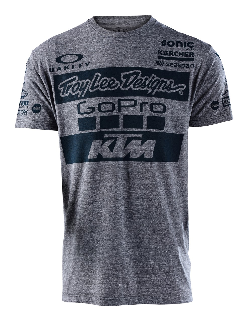 TLD KTM TEAM TEE; CHARCOAL 