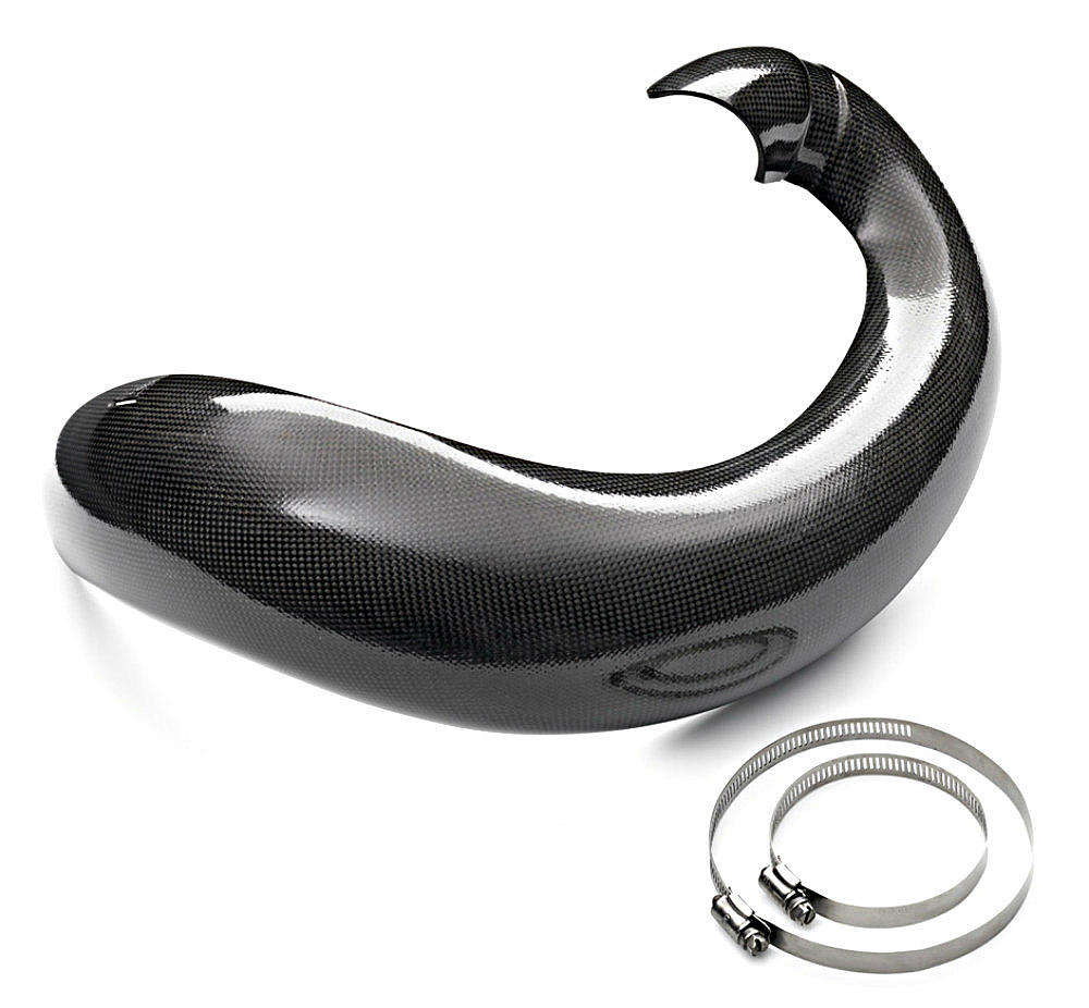 CARBON-AUSPUFFSCHUTZ KPL.