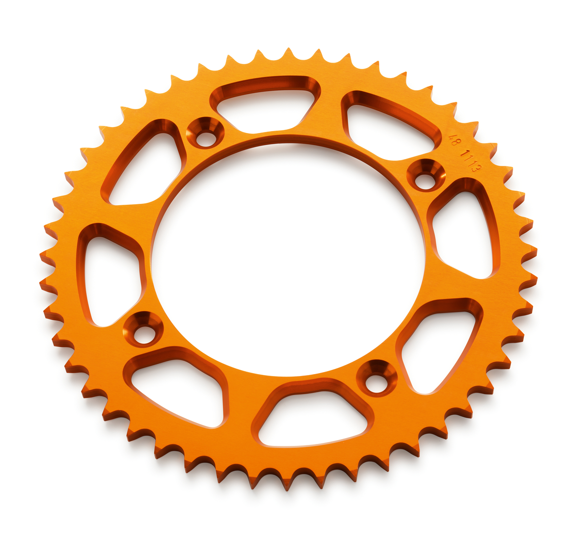 Kettenrad Alu orange 