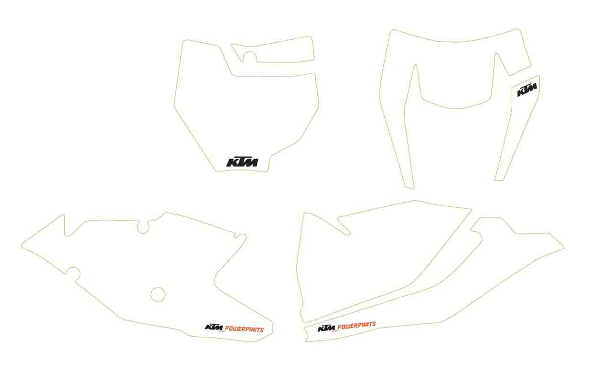STARTNUMMERNFELDER SX 16-18 / EXC 17-18