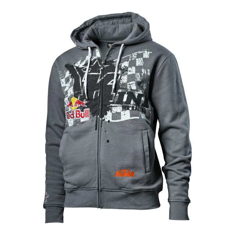 Bild von Overspray Zip Hoodie Grey