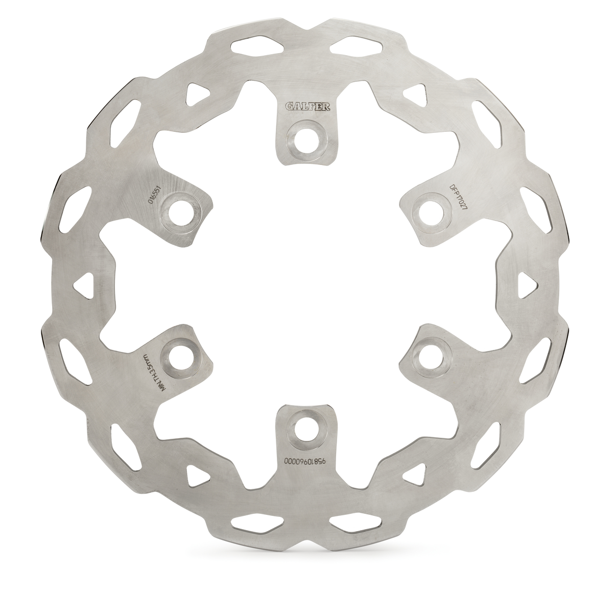 Bremsscheibe hinten wave