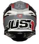 Bild von JUST1 Helmet J39 Reactor White-Red-Grey, Bild 2